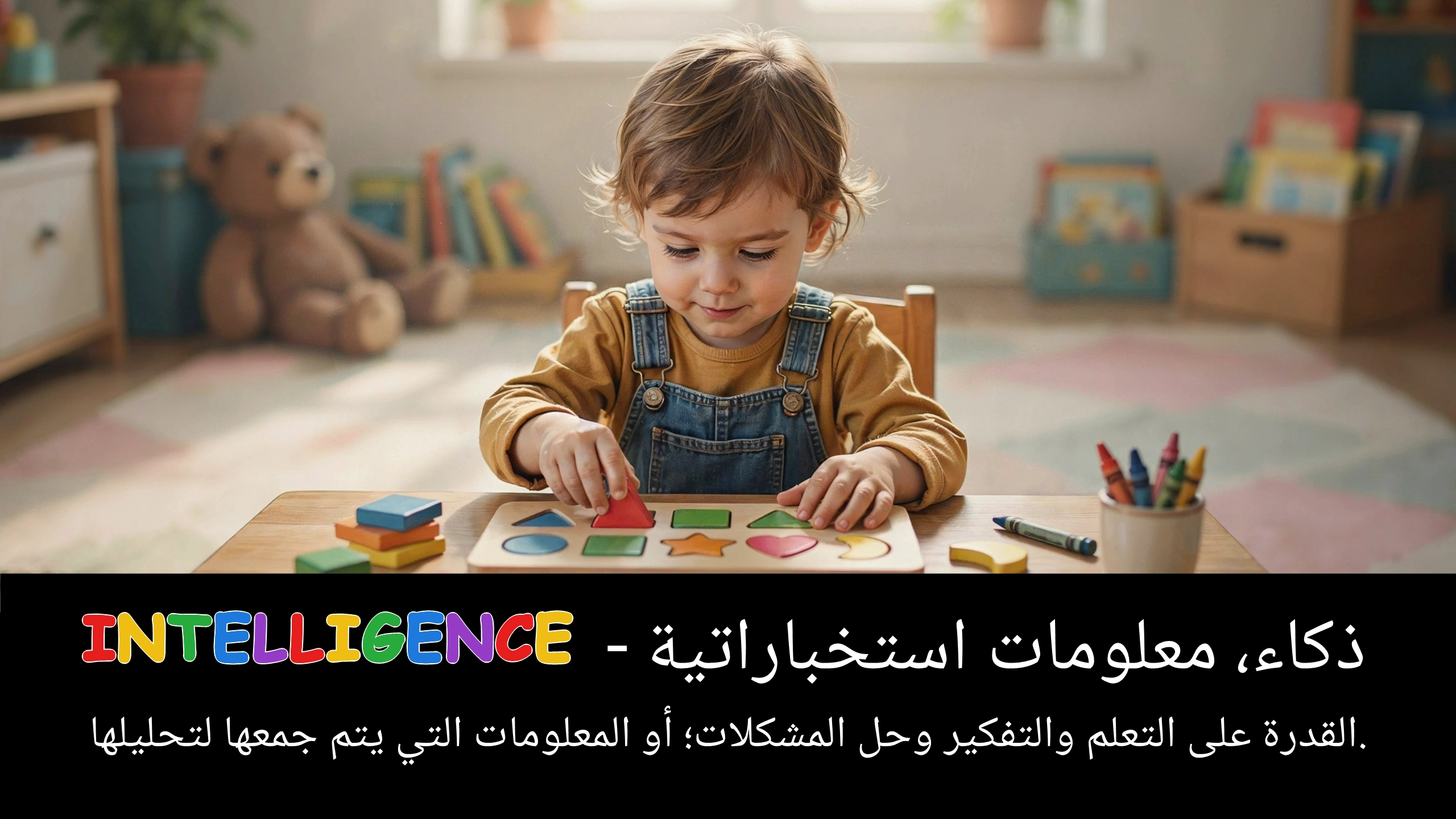 Arabic Illustration for intelligence